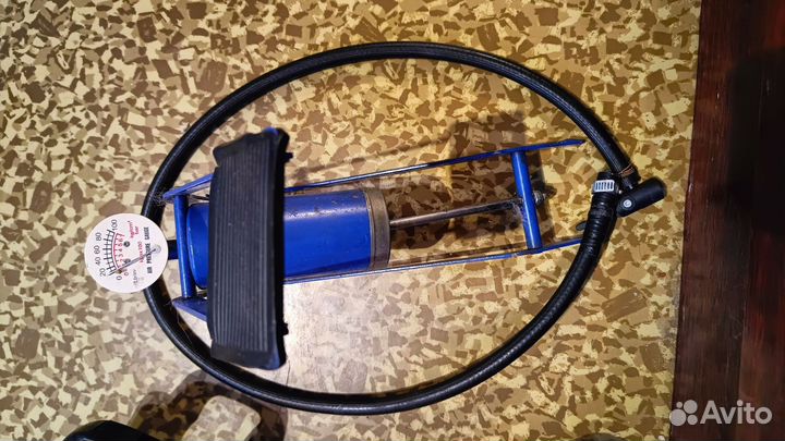 Велосипедный насос, велонасос ножной