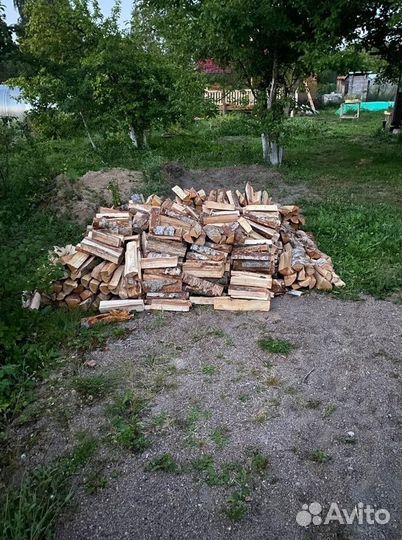 Сухие ольховые дрова