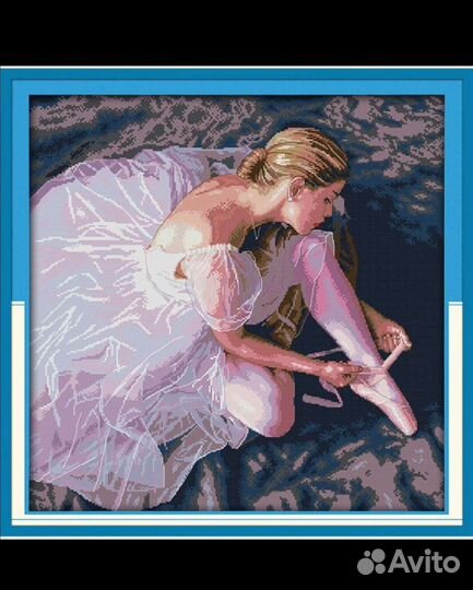 Вышивка крестиком, Балерина