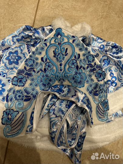 Костюм снегурочки 116 рост