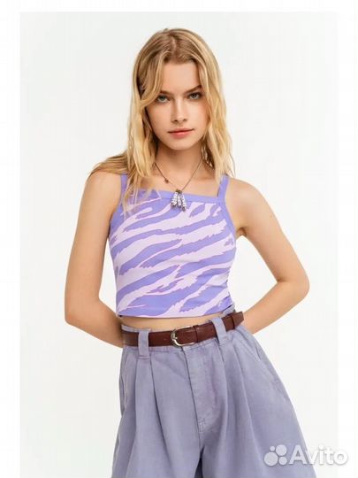 Топ лавандовый befree