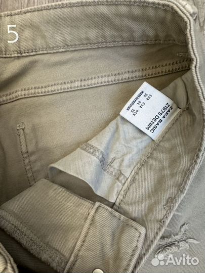 Джинсы zara 36