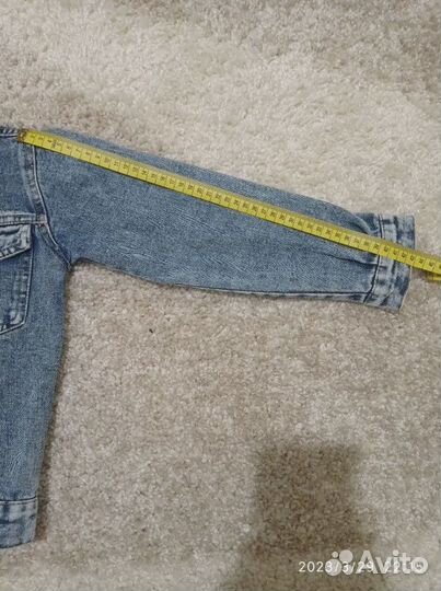 Джинсовая куртка 110-116см