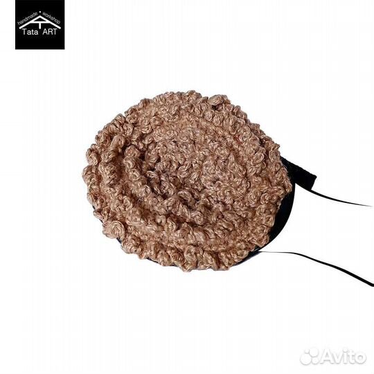 Мочалка-варежка из джута