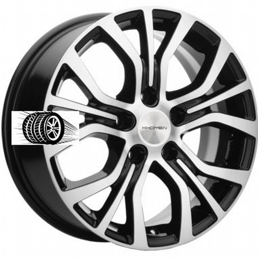 Литые диски Khomen Wheels 6.5×R16 5×114.3