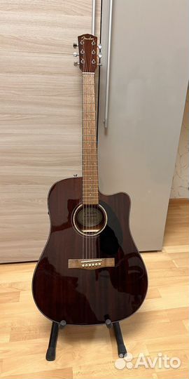 Гитара fender CD-60SCE Mahogany