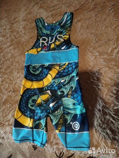 Борцовское трико детское