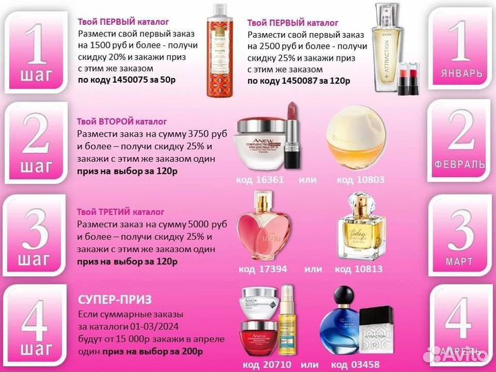 Avon бумажный каталог июль парфюмерия Эйвон