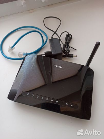 Wifi роутер D-Link DSL-2640U