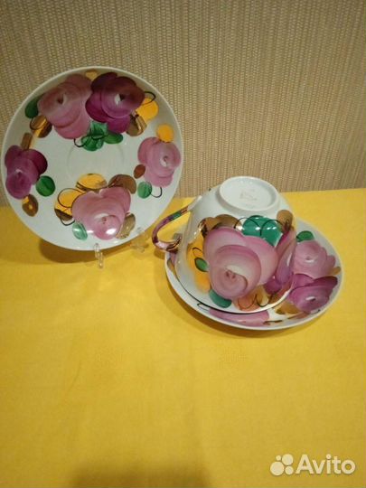 Чайная пара гигант,Дулево