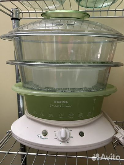 Пароварка tefal бу