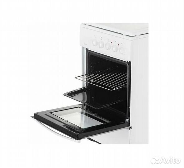 Газовая плита flama RK 23-101 W, электрическая дух