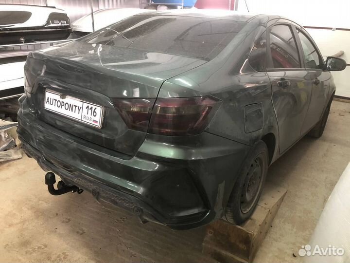 Фаркоп Лада Веста седан съемный шар