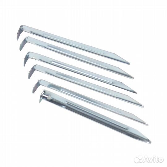 Колышки BTrace сталь 2мм, дл. 17 см (компл.6 шт)