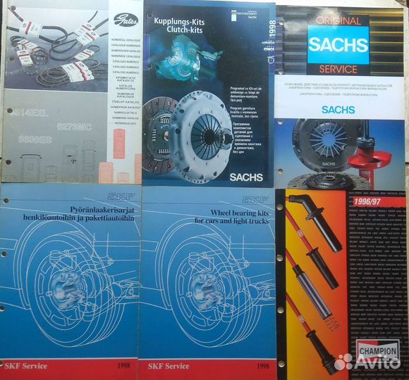 Автокаталоги по запчастям:вoge,LUK,saschs,SKF и др