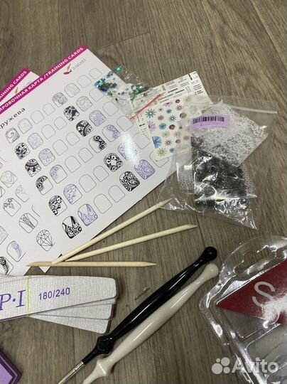 Набор для маникюра #2, и наращивания, цена за все