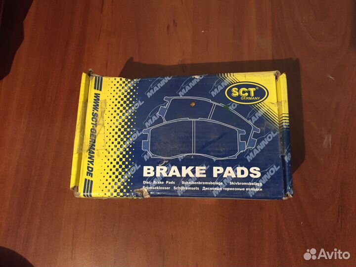 Задние тормозные колодки SCT SP301