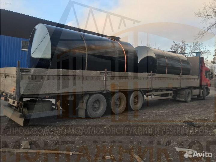 Резервуары объемом 25/50/75/100/150 м3