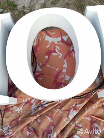 Рекламные буквы объемные светящиеся