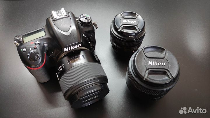 Nikon D750 + объективы Nikkor 85mm, 50mm,Tamron 35