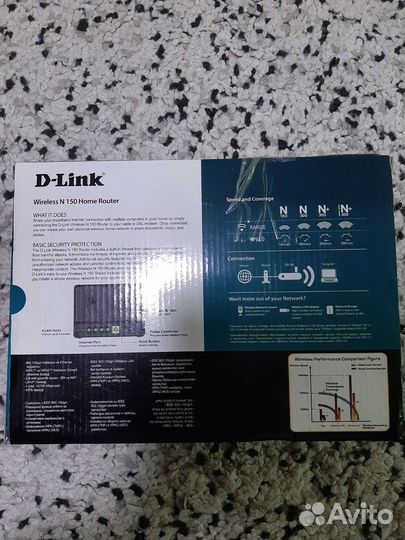 Wifi роутер D link