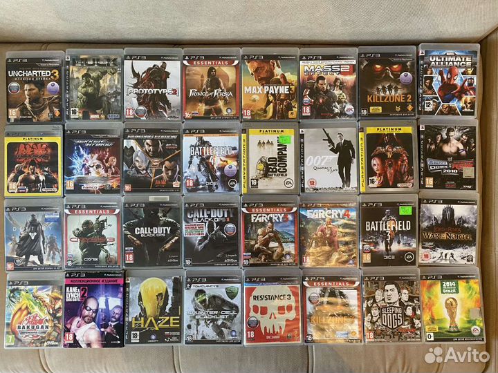 Игры PS3 PS4 PS5