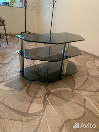 Стеклянная тумба/столик