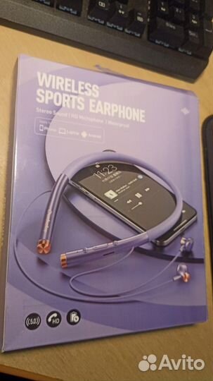 Беспроводные наушники wireless sports earphone