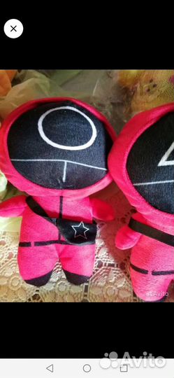 Мягкая игрушка Игра в кальмара