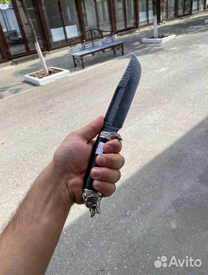 Нож дамасская сталь ручная работа н12.19