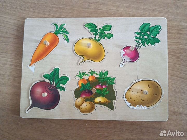 Деревянные пазлы для детей