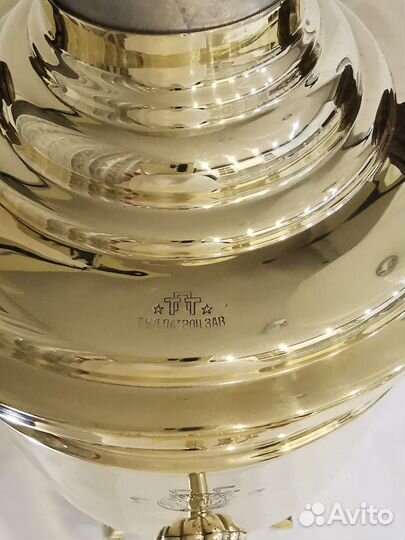 Самовар на 3л Тульский Патронный Завод 1920е