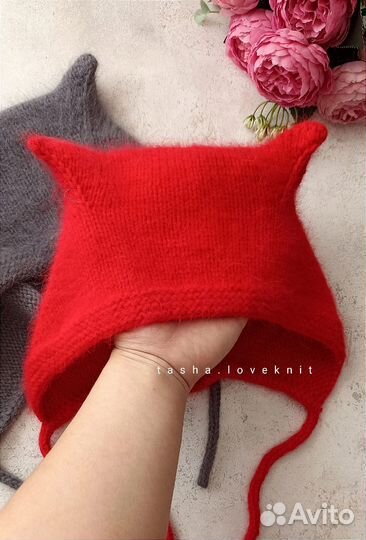 Коточепчик/чепчик с ушками