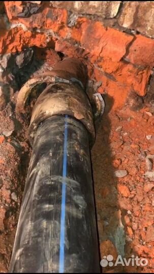 Бестраншейная замена труб(Канализации, выпуск)