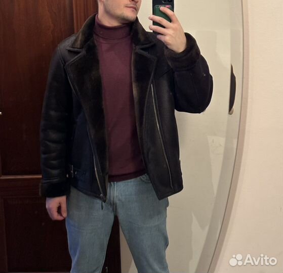 Дубленка мужская под Zara