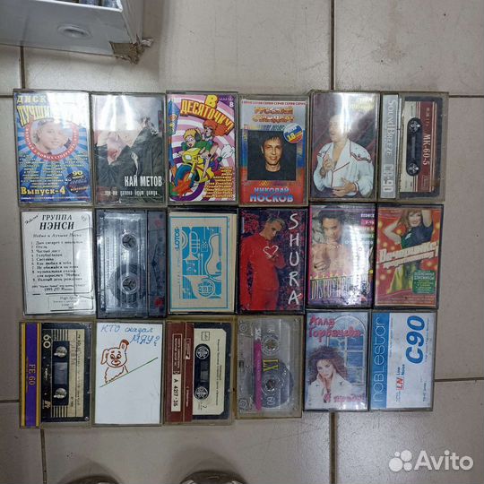 Аудиокассеты разные СССР лот1 (Сзр)