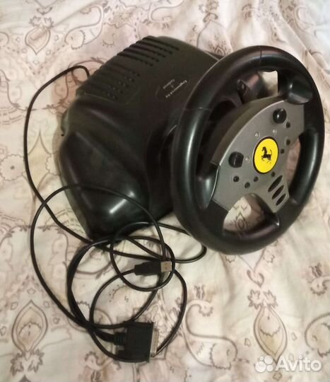 Руль thrustmaster force gt fb racing wheel 2960537