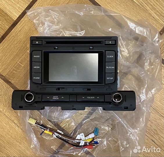 Штатная магнитола hyundai elantra