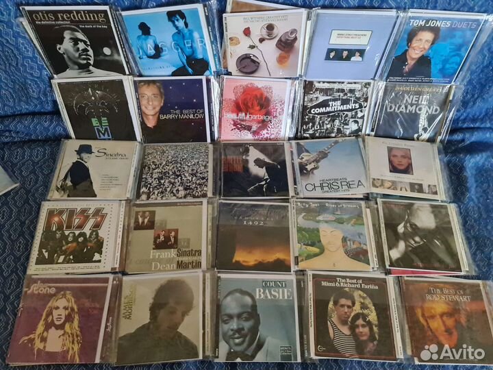 Фирменные компакт-диски CD новые запечатанные