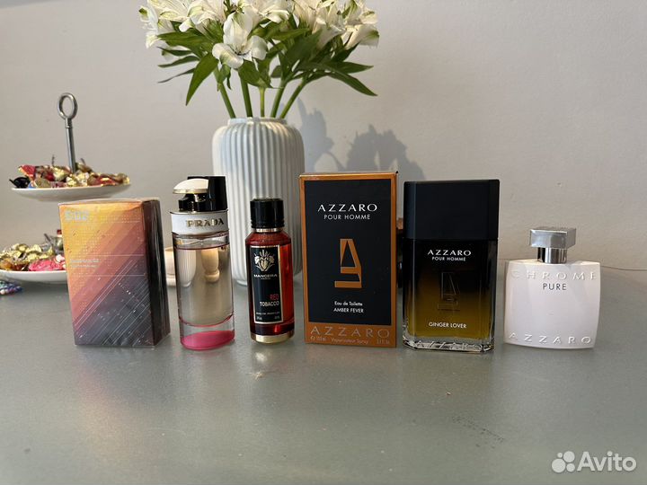 Туалетная вода оригинал разные