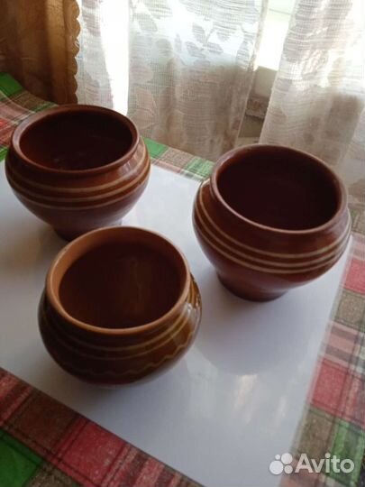 Керамические горшки для запекания