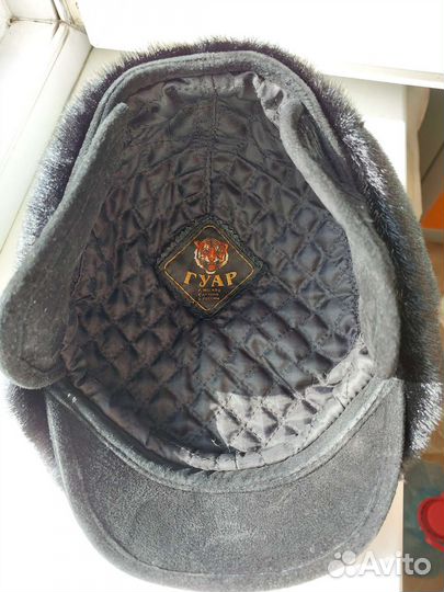 Меховая мужская кепка