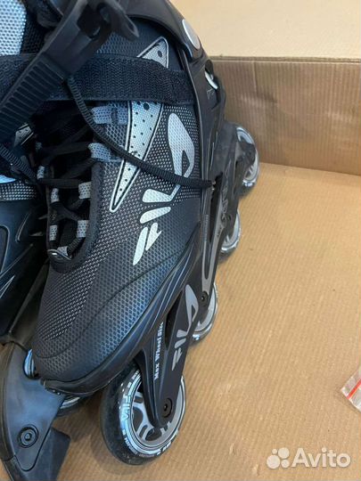 Ролики мужские прогулочные мягкие fila как новые