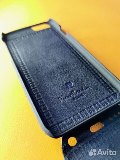 Чехол-книжка iPhone 6, 6S Чёрная (натур. кожа)