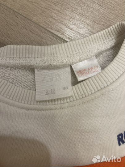 Zara свитшот