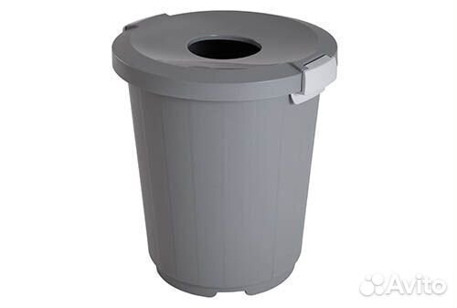 Контейнер для мусора 105 л с крышкой-воронкой
