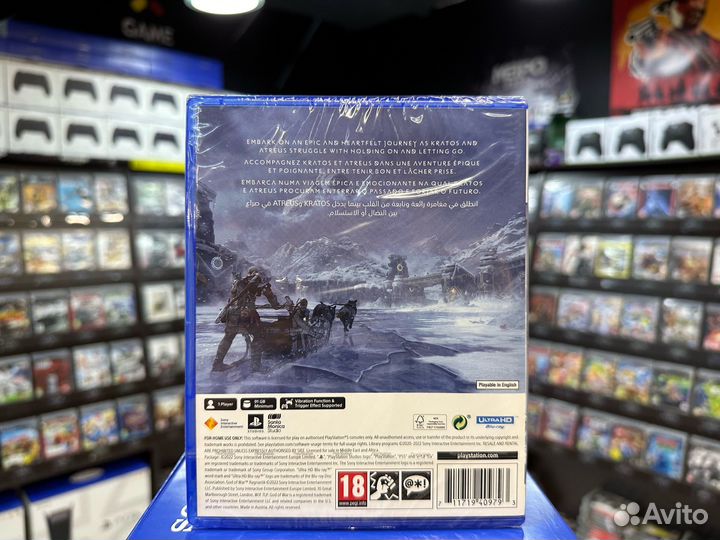 Игры для PS5: God of War Ragnarok (Русская версия)