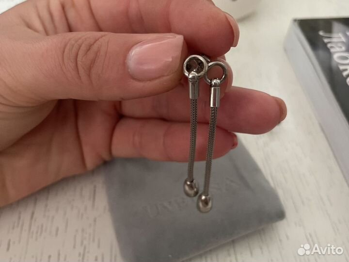 Серебряные серьги