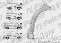 Ремкомплект подкрылка переднего правый перед для peugeot boxer (250) 09.06-08.14