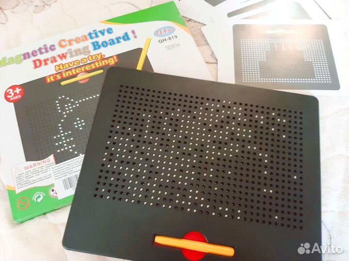 Планшет с магнитными шариками